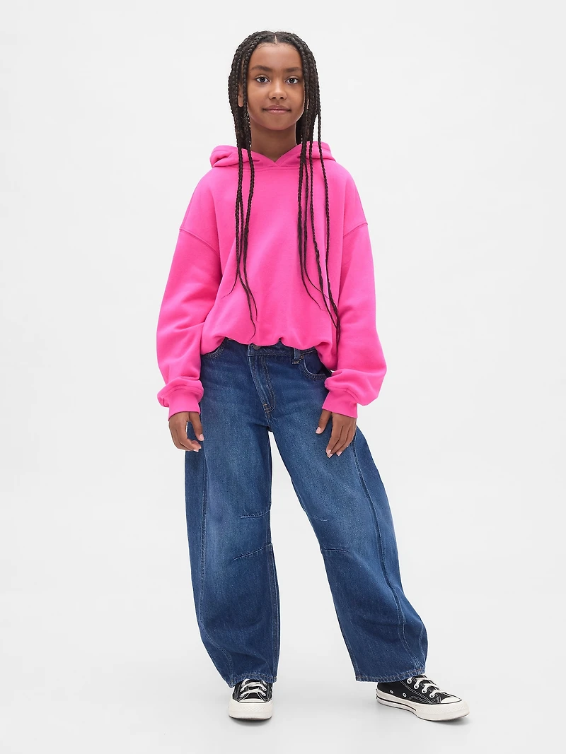 Kids VintageSoft Oversized Bubble Hoodie
