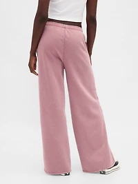 VintageSoft Baggy Wide-Leg Sweatpants