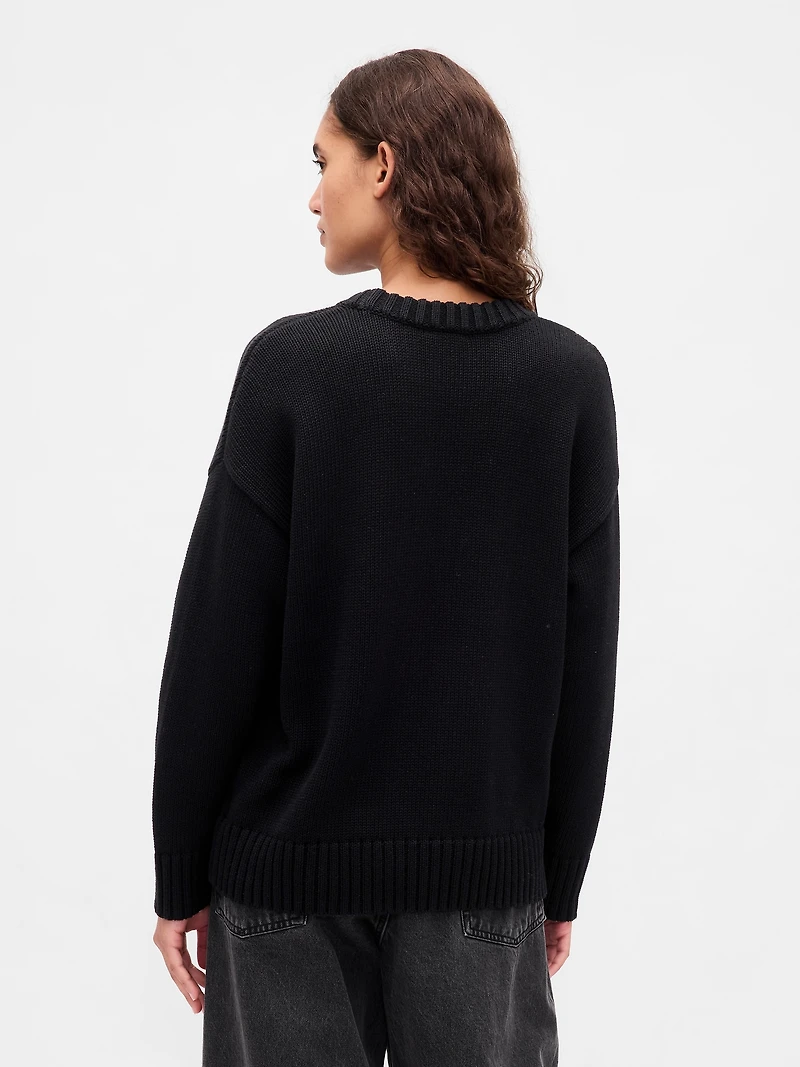 100% Cotton Oversized Sweater