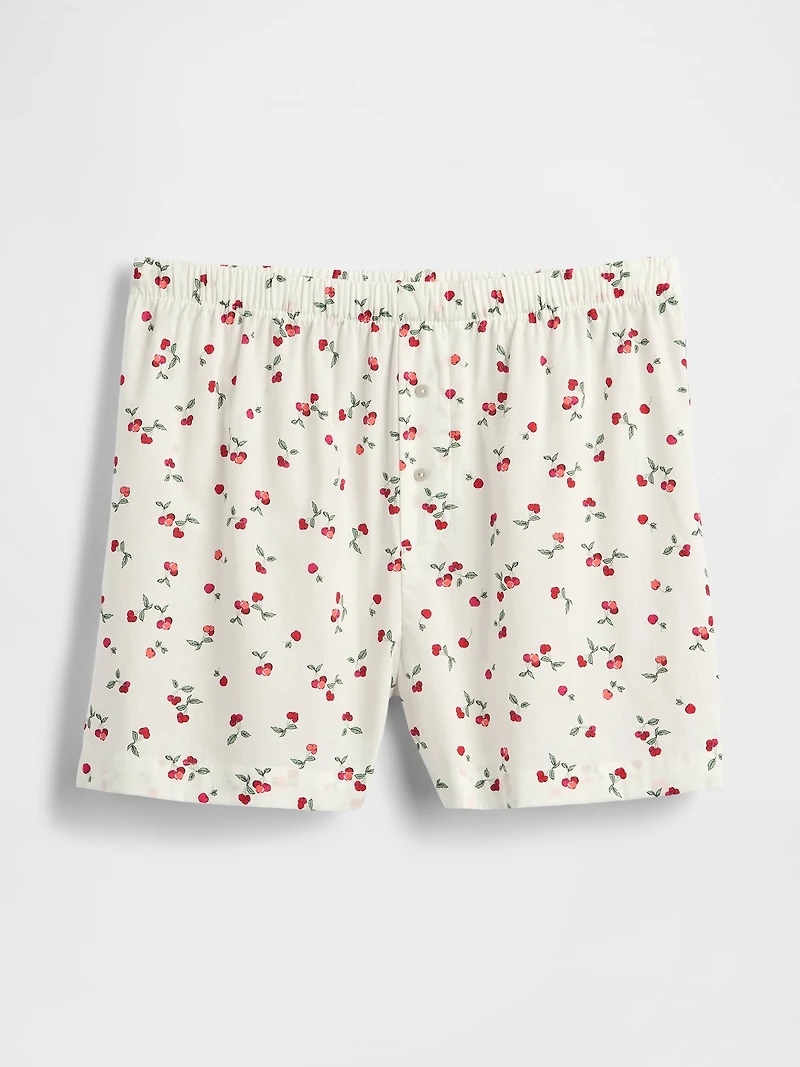 Poplin PJ Boxer Shorts