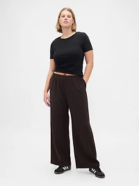 Easy Wide-Leg Pants