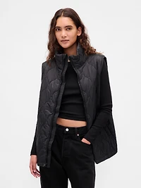 Recycled Lightweight Quilted Puffer Vest