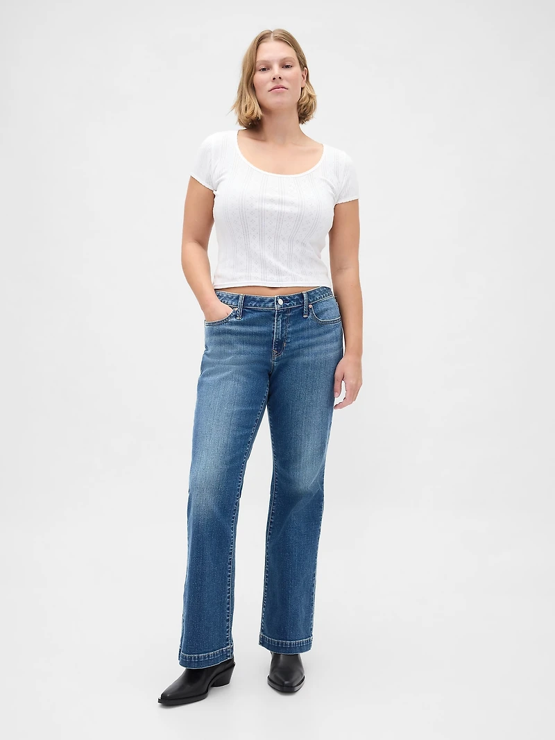 Curvy Low Rise Long & Lean Jeans