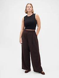 Curvy 365 High Rise Pleated Trousers