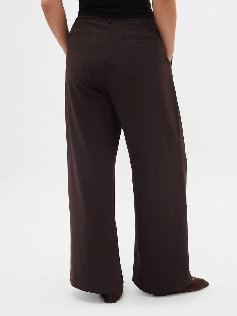 Curvy 365 High Rise Pleated Trousers