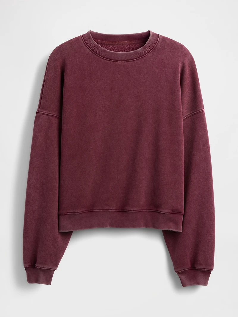 VintageSoft Wedge Crewneck Sweatshirt