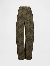 High Rise Barrel Jeans
