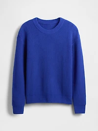 Kids CashSoft Relaxed Crewneck Sweater