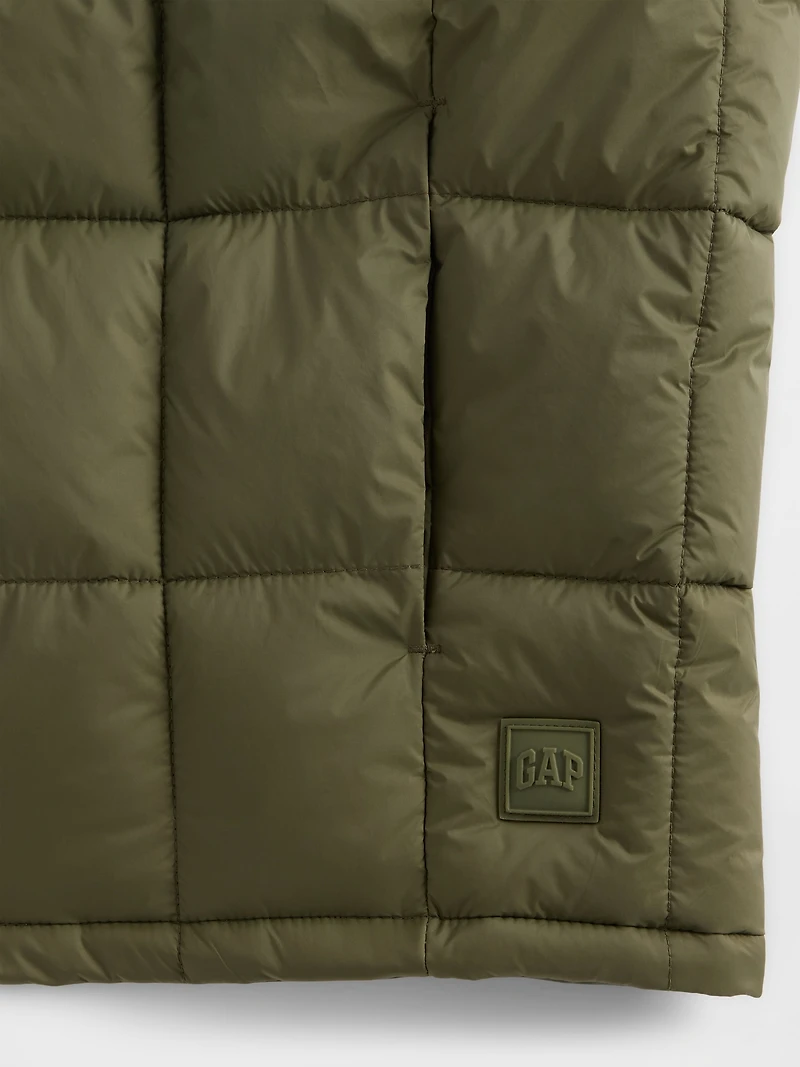 Kids Recycled Lightweight Puffer Vest