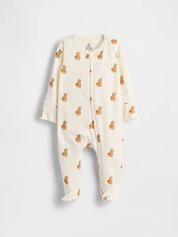 Baby First Favorites Organic Cotton Footed One-Piece