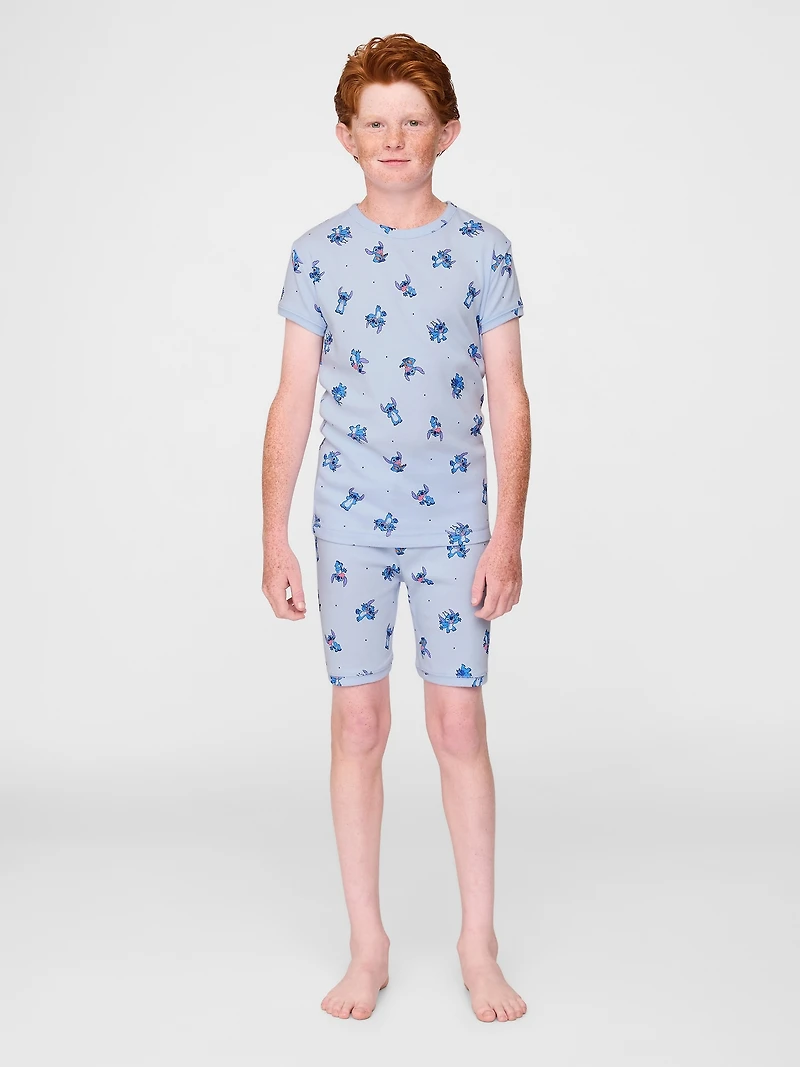 Lilo & Stitch Kids Organic Brushed Cotton PJ Set