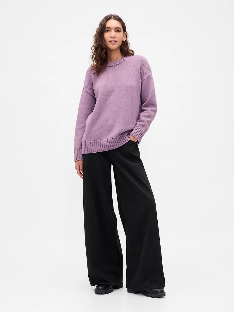 100% Cotton Oversized Sweater