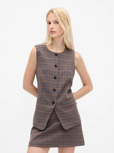 UltraSoft Denim Longline Vest