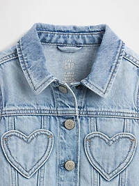 Baby & Toddler Heart Pocket Icon Denim Jacket