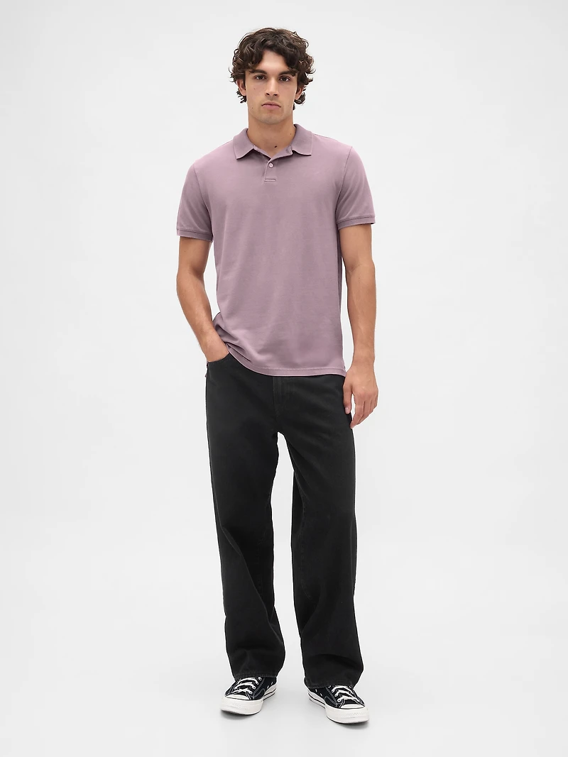 Pique Polo Shirt