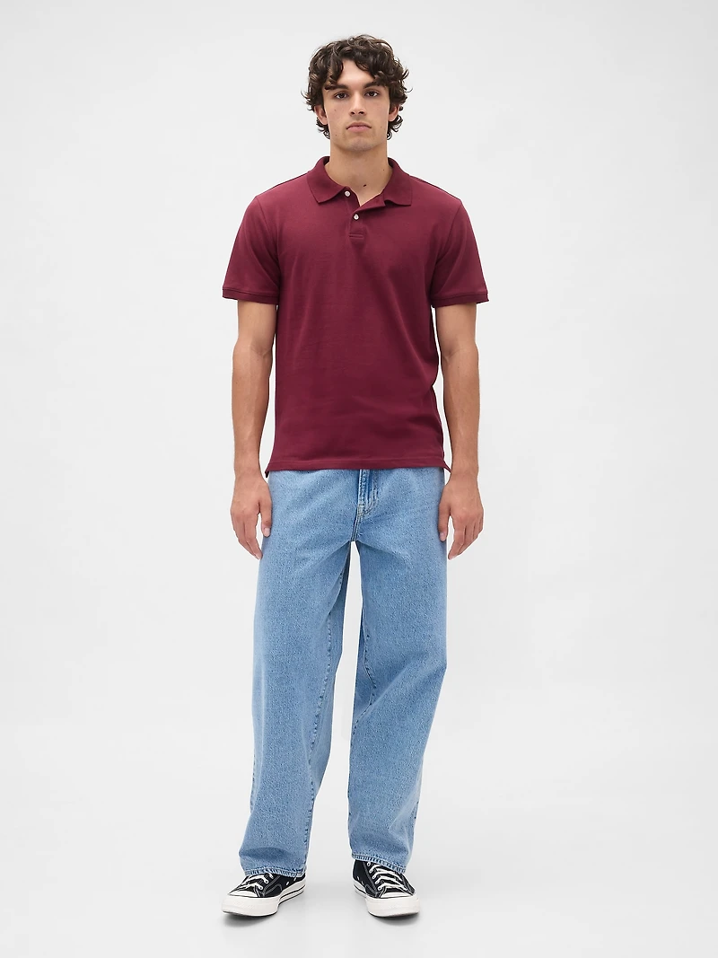 Pique Polo Shirt