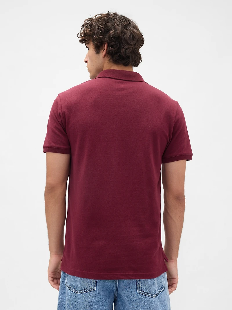 Pique Polo Shirt