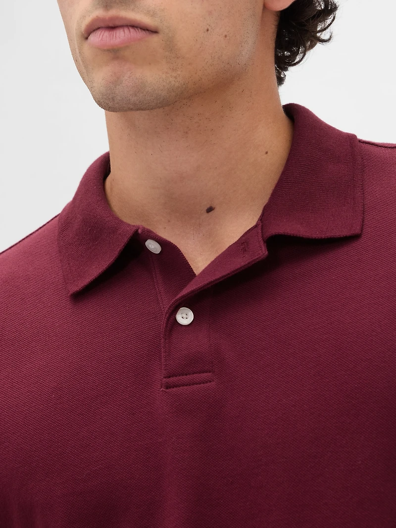 Pique Polo Shirt