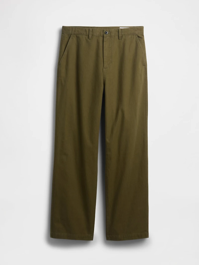 Modern Baggy Khakis