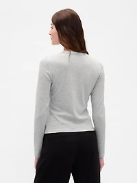 Modern Crewneck Cardigan