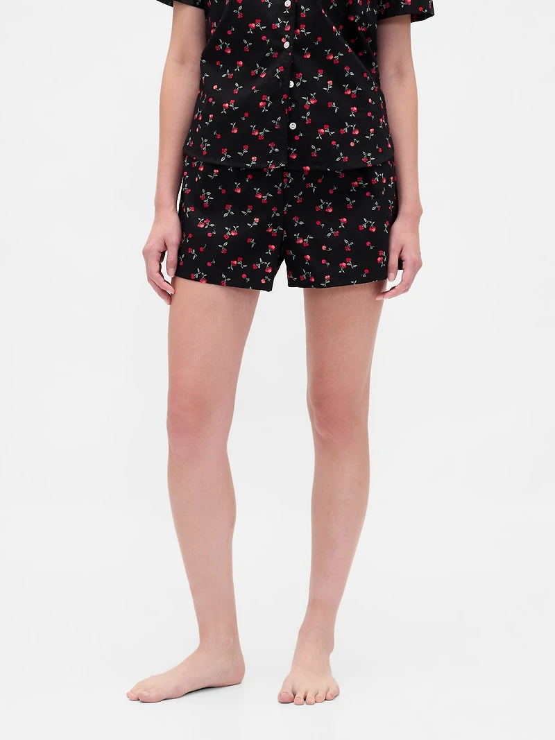 Poplin PJ Boxer Shorts