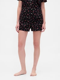 Poplin PJ Boxer Shorts