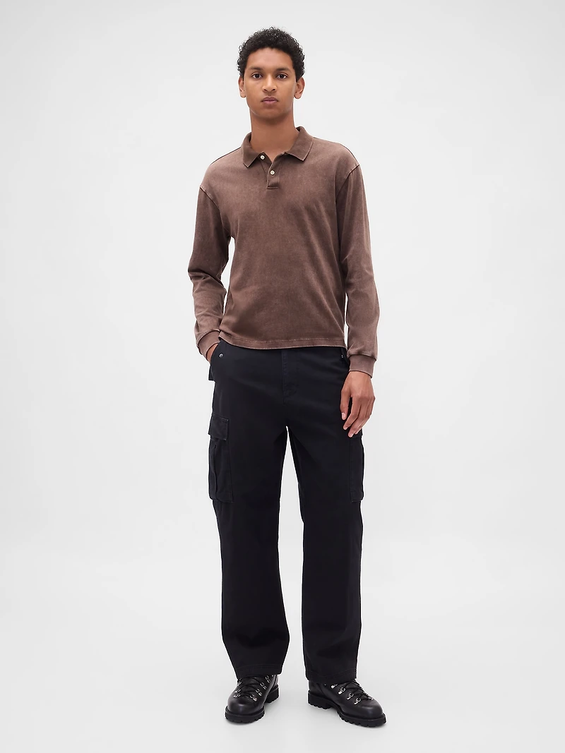 Heavyweight Jersey Polo Shirt