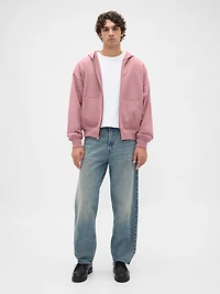 Heavyweight Oversized Zip Hoodie