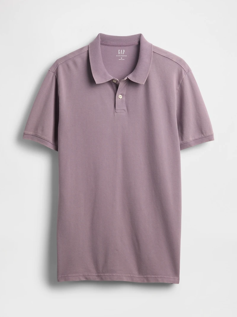 Pique Polo Shirt