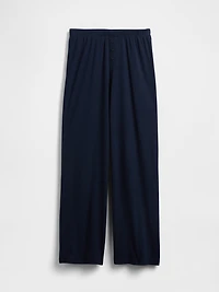Mini Rib Wide-Leg PJ Pants