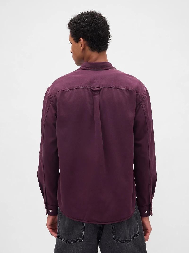 UltraSoft Denim Relaxed Shirt