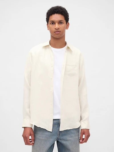 100% Linen Classic Shirt