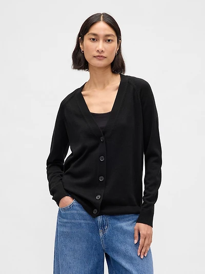 Merino Boyfriend Cardigan