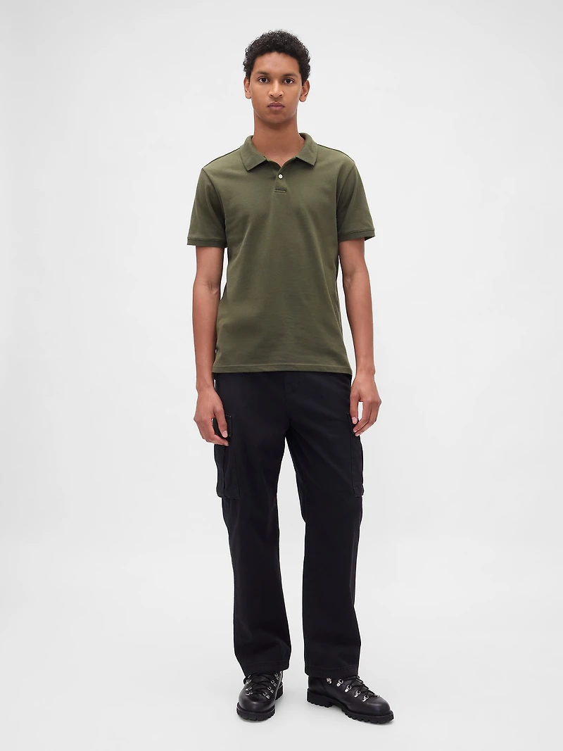 Pique Polo Shirt
