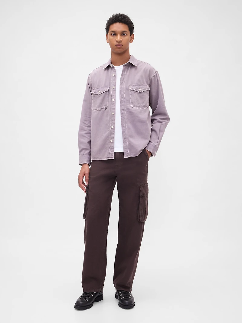 UltraSoft Denim Relaxed Shirt