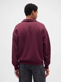 Heavyweight Oversized Quarter-Zip Pullover
