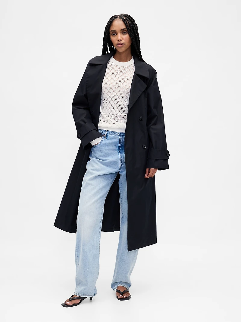 Pointelle Sweater