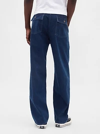 Canvas Baggy Trouser Jeans