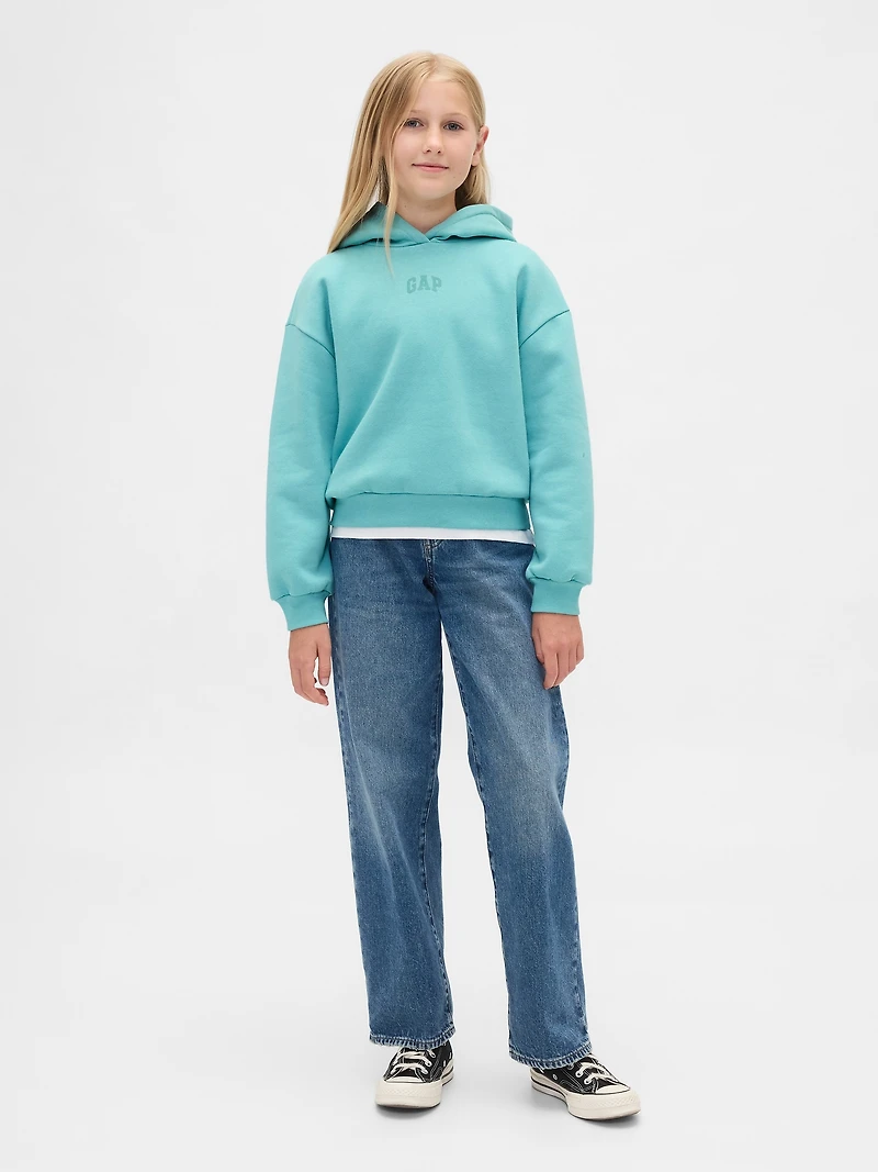 Kids VintageSoft Logo Hoodie
