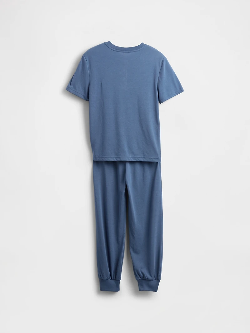 Kids Recycled PJ Jogger Set