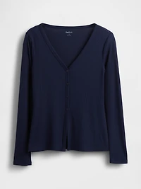 Mini Rib PJ Cardigan