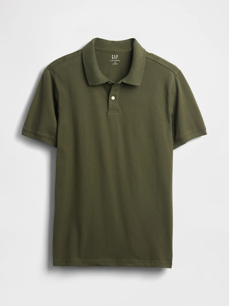 Pique Polo Shirt