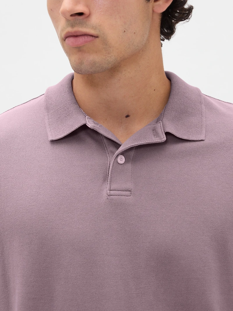 Pique Polo Shirt