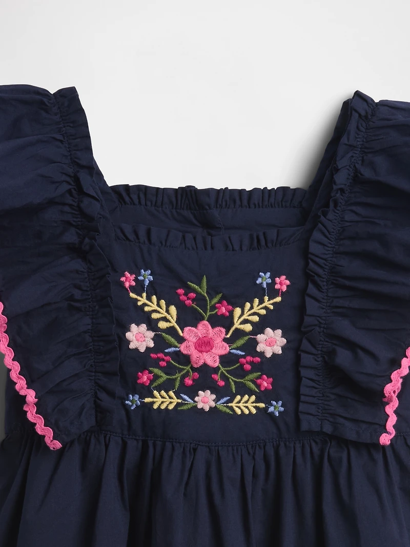 Baby & Toddler Flutter-Sleeve Dress
