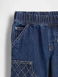 Baby & Toddler Pull-On Baggy Carpenter Jeans