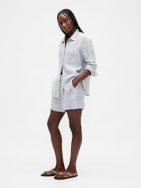 100% Linen Easy Shorts
