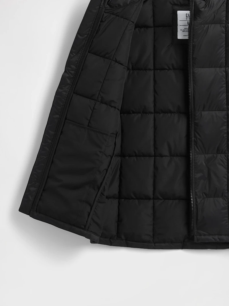 Kids Recycled Lightweight Puffer Vest