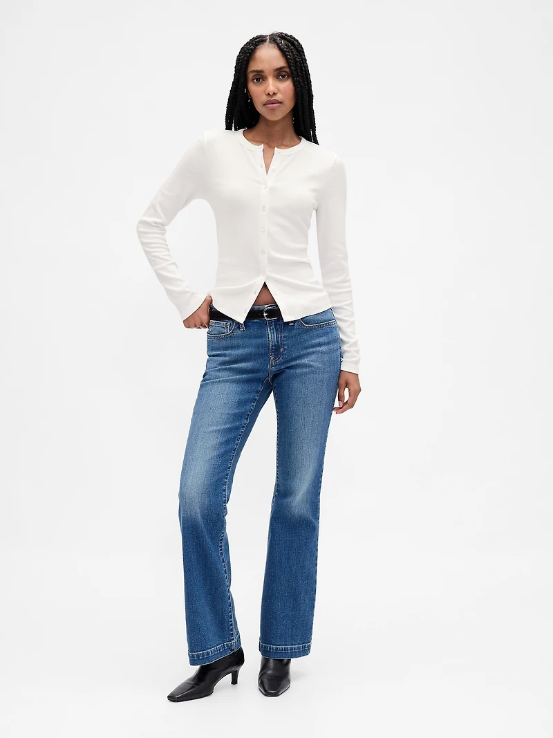 Modern Crewneck Cardigan