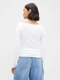 Modern Boatneck T-Shirt