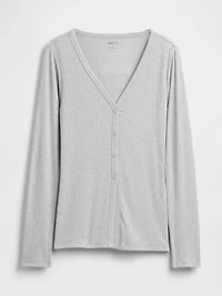 Mini Rib PJ Cardigan